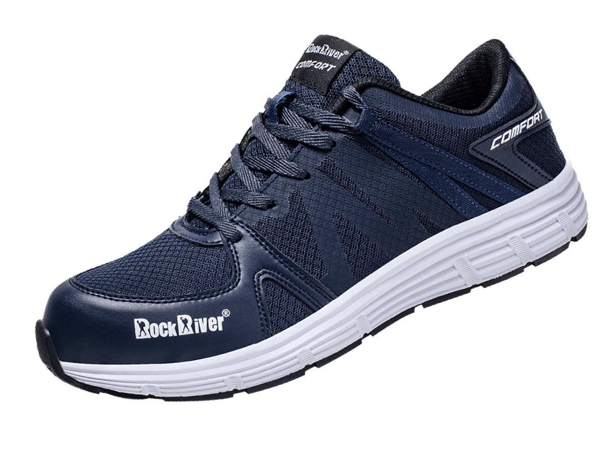 รองเท้านิรภัยผ้าใบ หัว composite Rock River 9011NAVY สีกรม